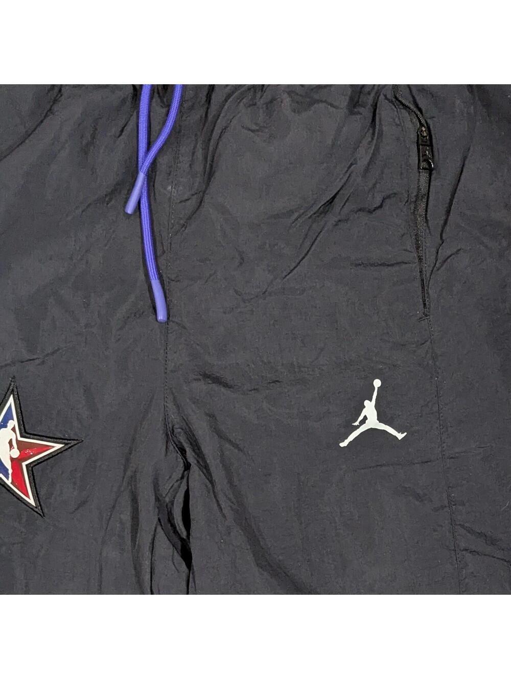 Jordan NBA All-Star 2024 Courtside Pants — Black — Medium(Tag L) — New - Picture 4 of 9